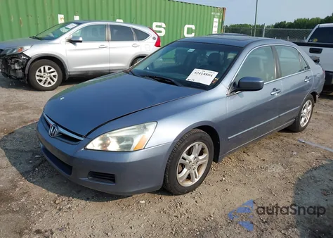 2007 Honda Accord Ex из США, поврежденный, VIN 1HGCM56817A124182